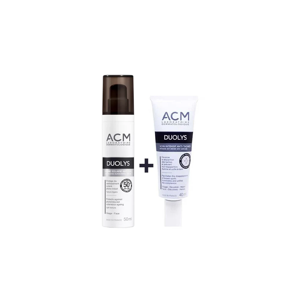DUOLYS PACK SOIN ANTI TACHES+ ECRAN SOLAIRE